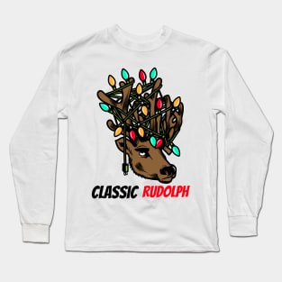 The Classic Rudolph Christmas Holiday Long Sleeve T-Shirt